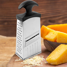 All-in-One Steel Grater Slicer Tool with Easy Grip Handle